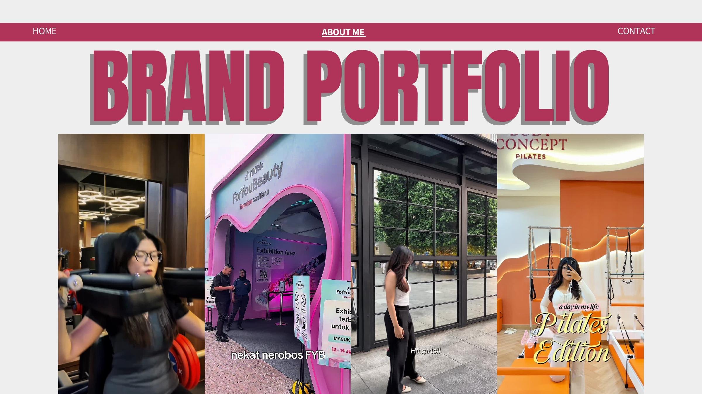Brand collaboration portfolio page 6